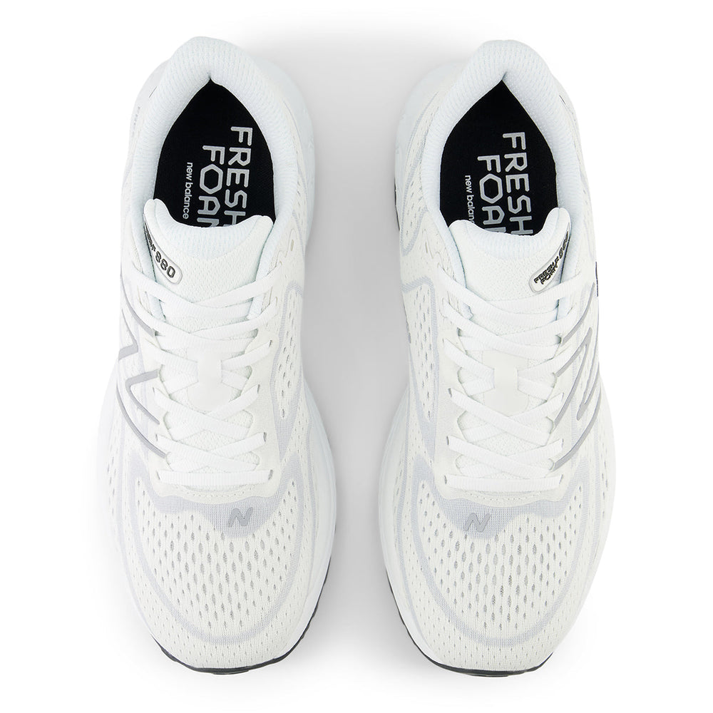 New Balance Men's Fresh Foam X 880W13 in White/Silver