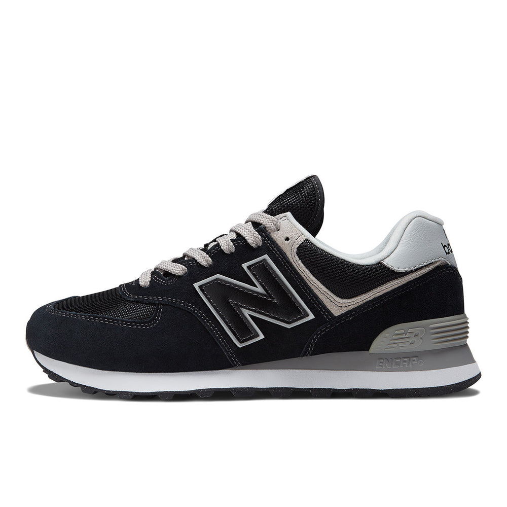 New Balance Men's 574 Retro Sneaker – Black