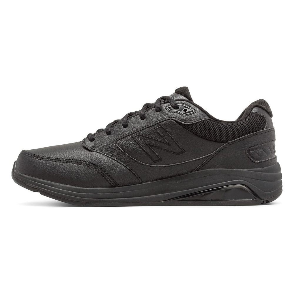 New Balance Men's 928v3 Leather Walking Shoe – Black