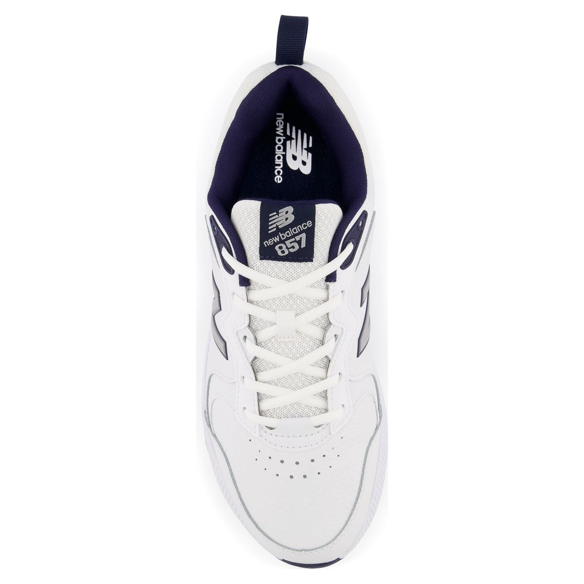 New Balance Men's MX857v3 Leather Cross Trainer – White