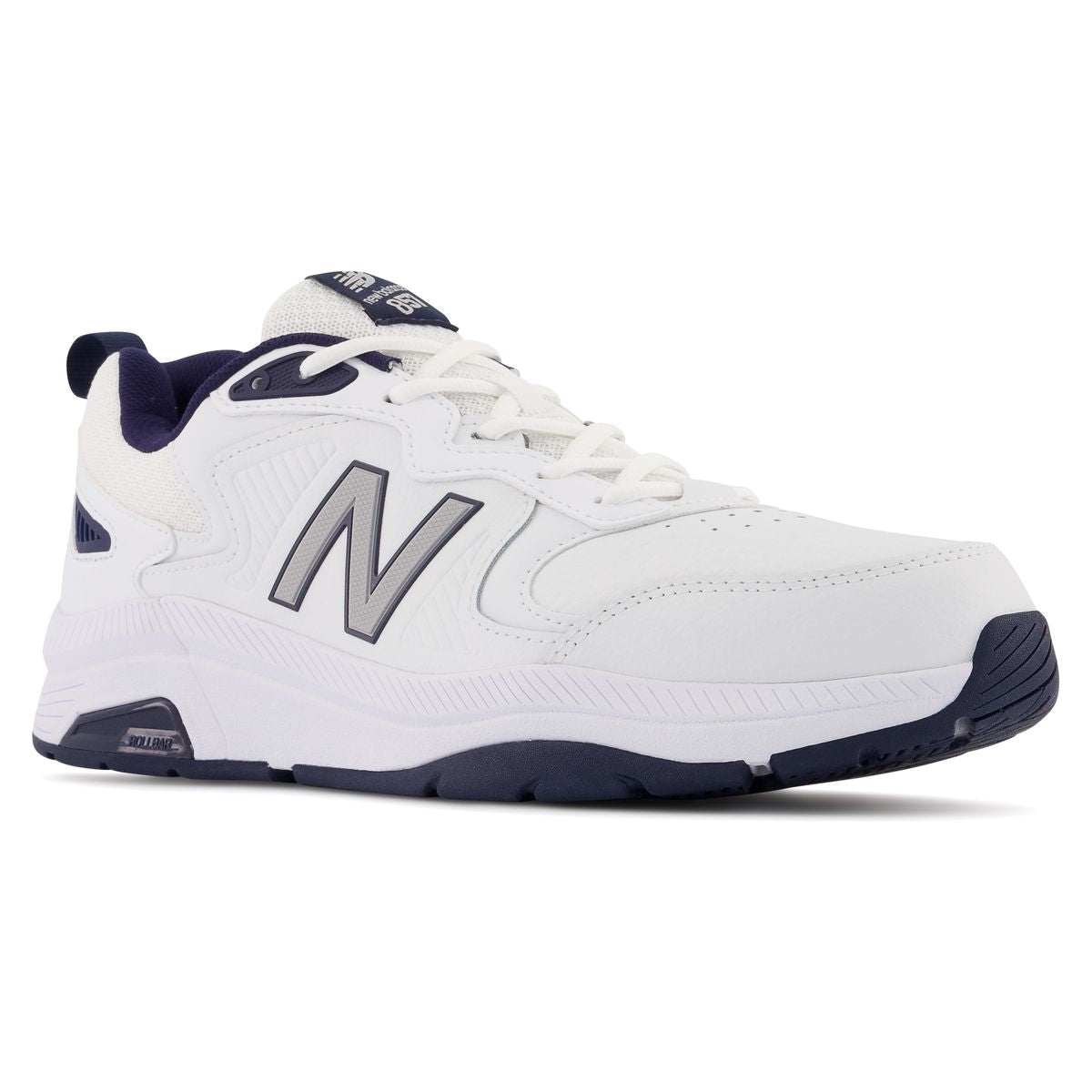 New Balance Men's MX857v3 Leather Cross Trainer – White