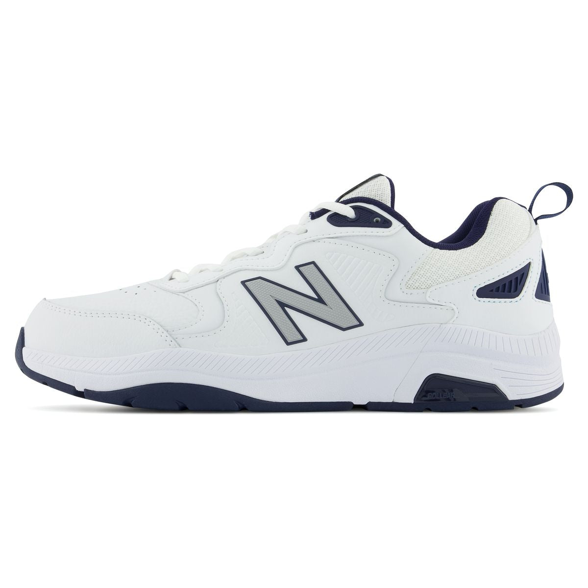 New Balance Men's MX857v3 Leather Cross Trainer – White