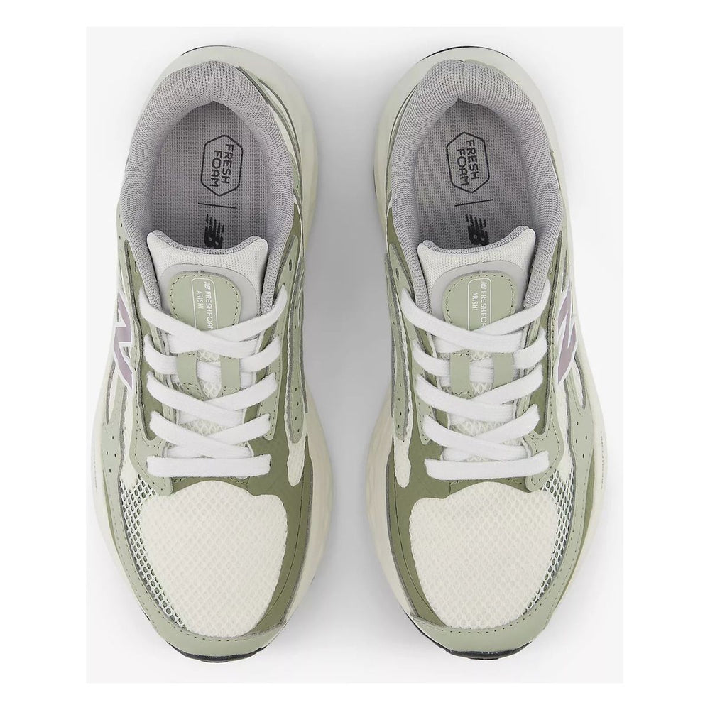 New Balance Women's Fresh Foam Arishi v4 Sneaker – Sea Salt/Olivine