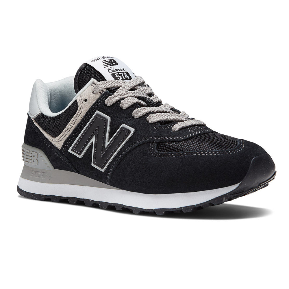 New Balance Women's 574 Core, Every day walking sneaker, streetwear, Breathable textile. Style #WL574EVB