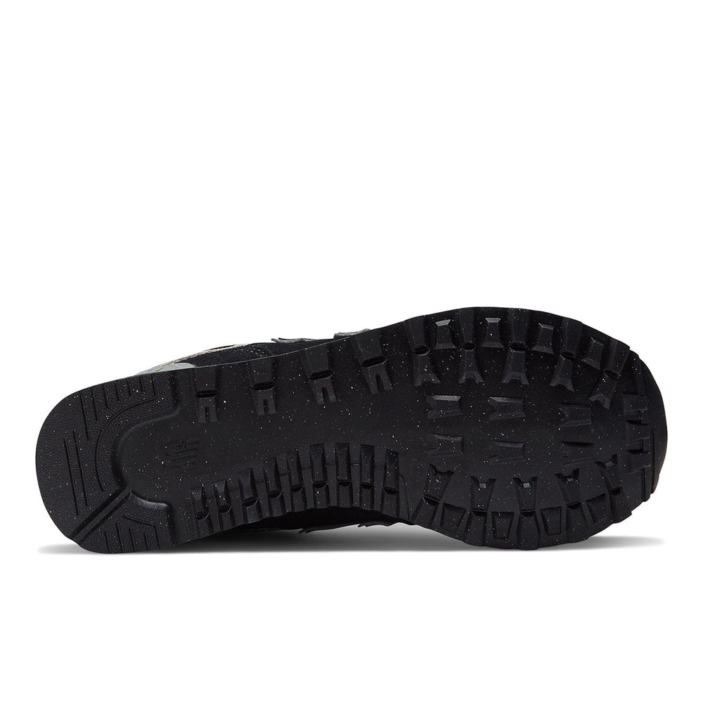 New Balance Women’s 574 Core Sneaker — Black/White
