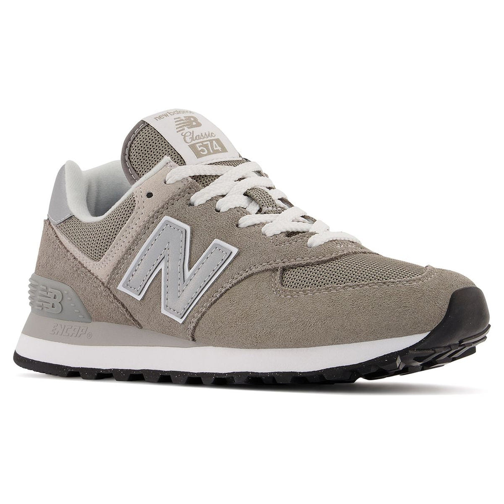 New Balance Women's 574 Core, breathable textile & suede exterior, every day comfortable running shoe. Style #WL574EVG