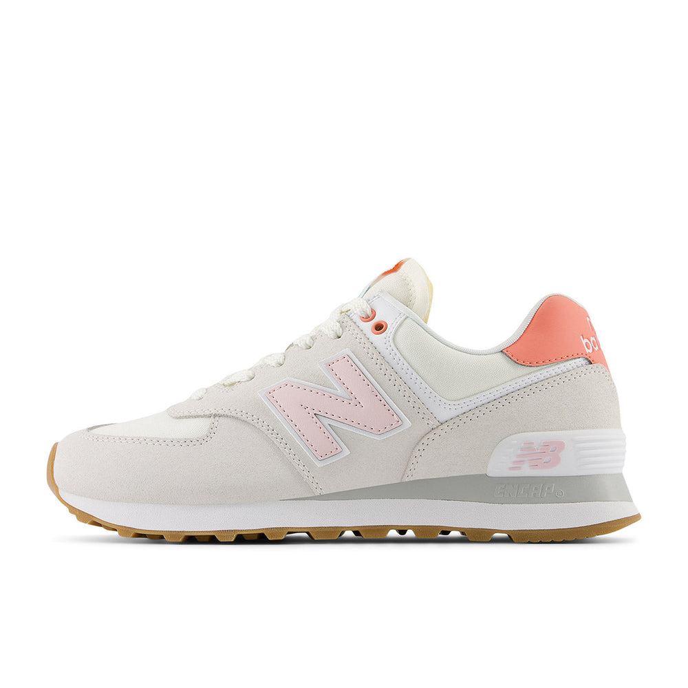 New Balance Women’s 574 Core Sneaker — Reflection/Rose Sugar