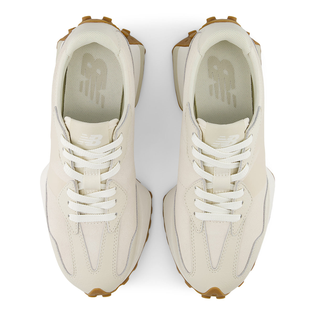 New Balance Women’s 327 Classic Retro Runner — Linen/Timberwolf