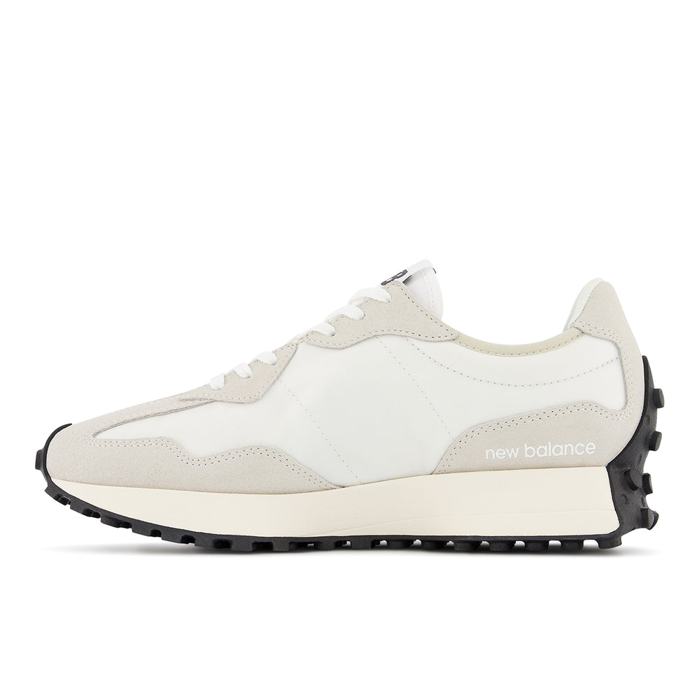 New Balance Women’s 327 Classic Retro Runner — Sea Salt/Black