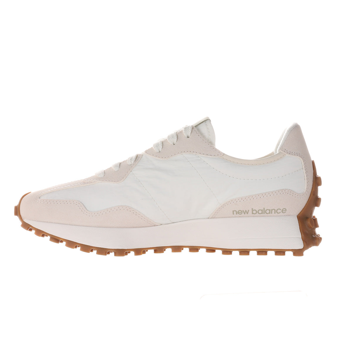 New Balance Women’s 327 Classic Retro Runner — Linen/Olive