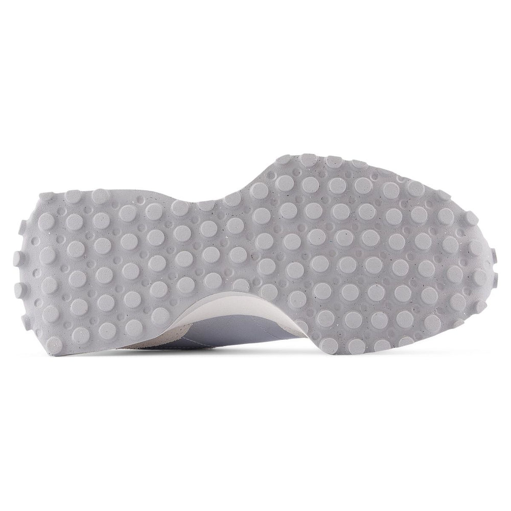 New Balance Women’s 327 Classic Retro Runner — Silver/Sea Salt