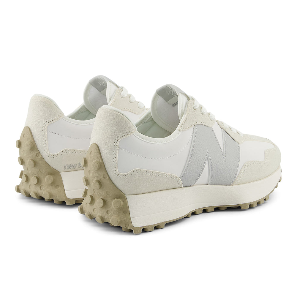 New Balance Women’s 327 Classic Retro Runner — Sea Salt/Grey