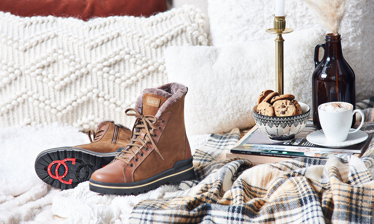 Olang Zaide Women's Winter Boots in Caramel