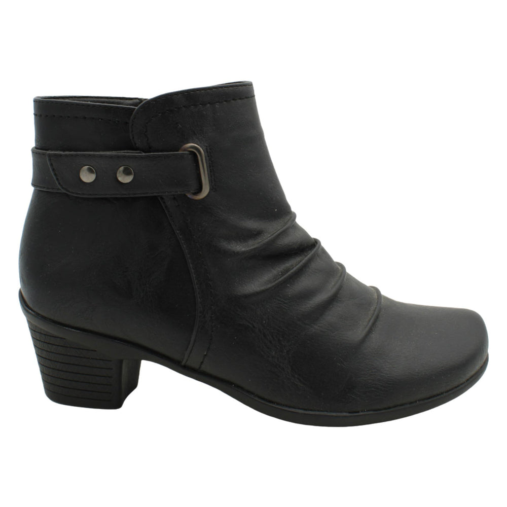 F4177 Dress Side Zip Boot