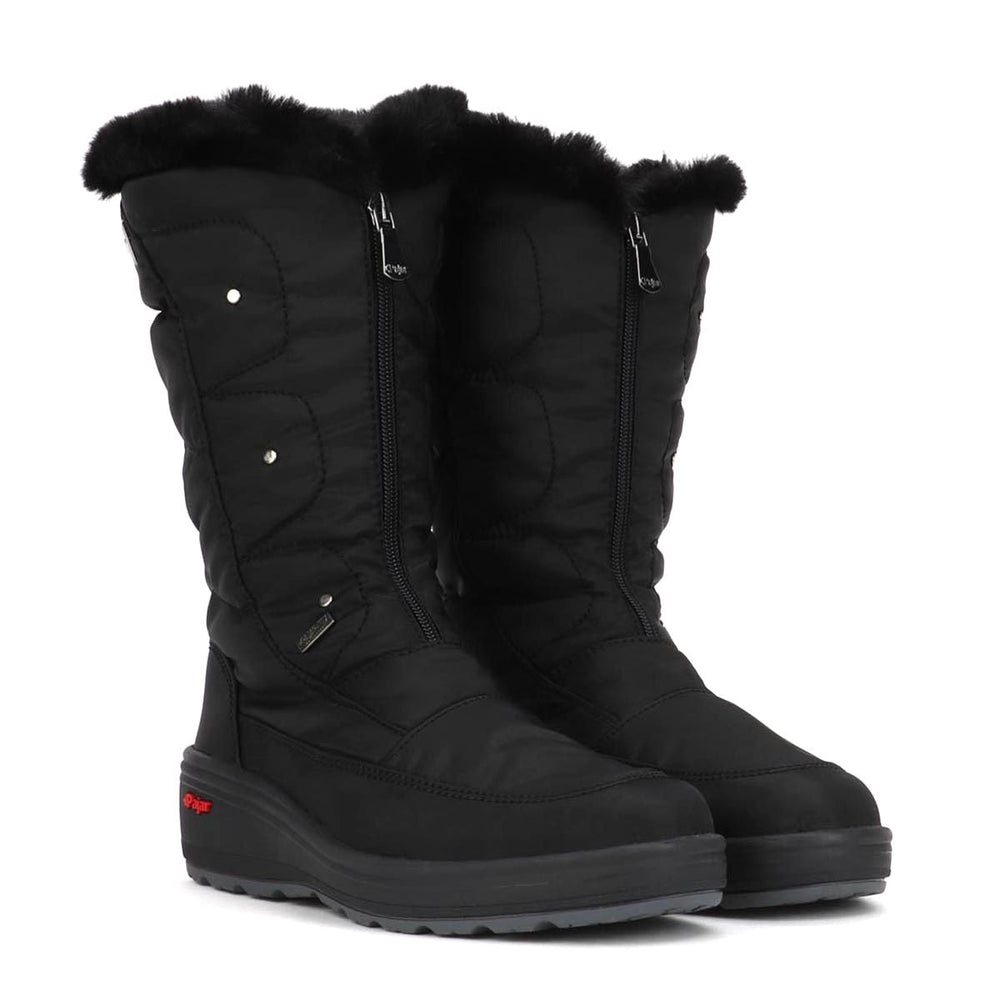 Louisa Women's Zip Up High Boot W/Ice Gripper