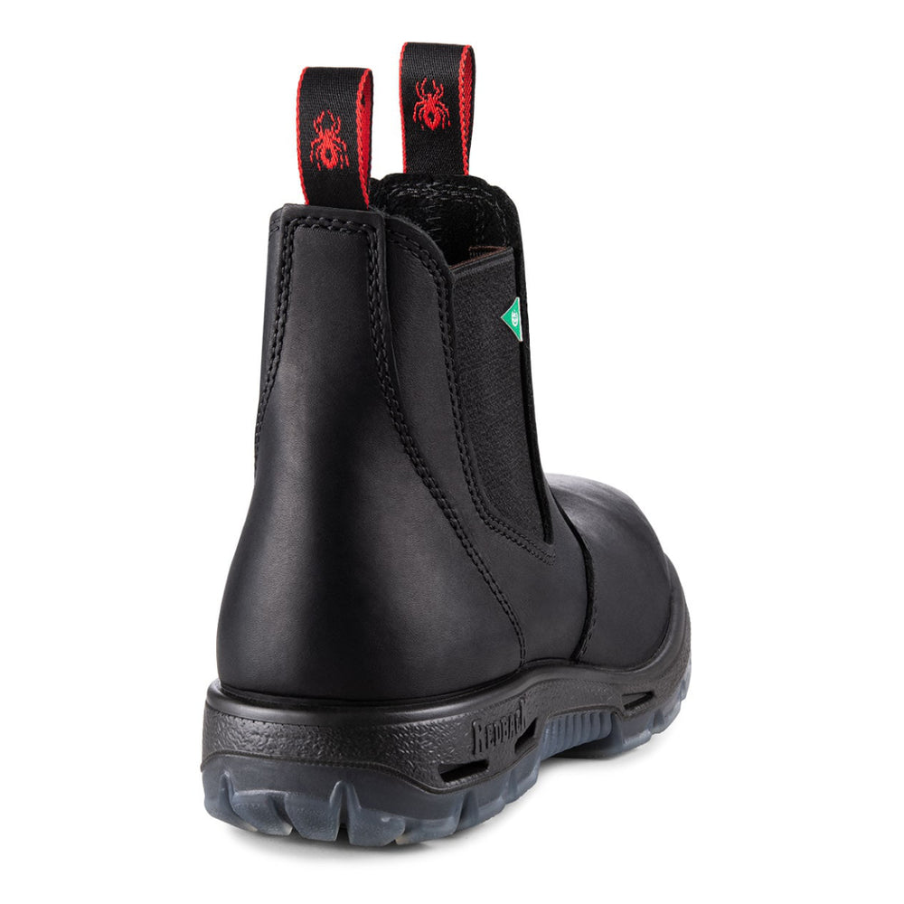 Redback Bobcat CSA Steel Toe with Scuff Cap Unisex Boots – Black