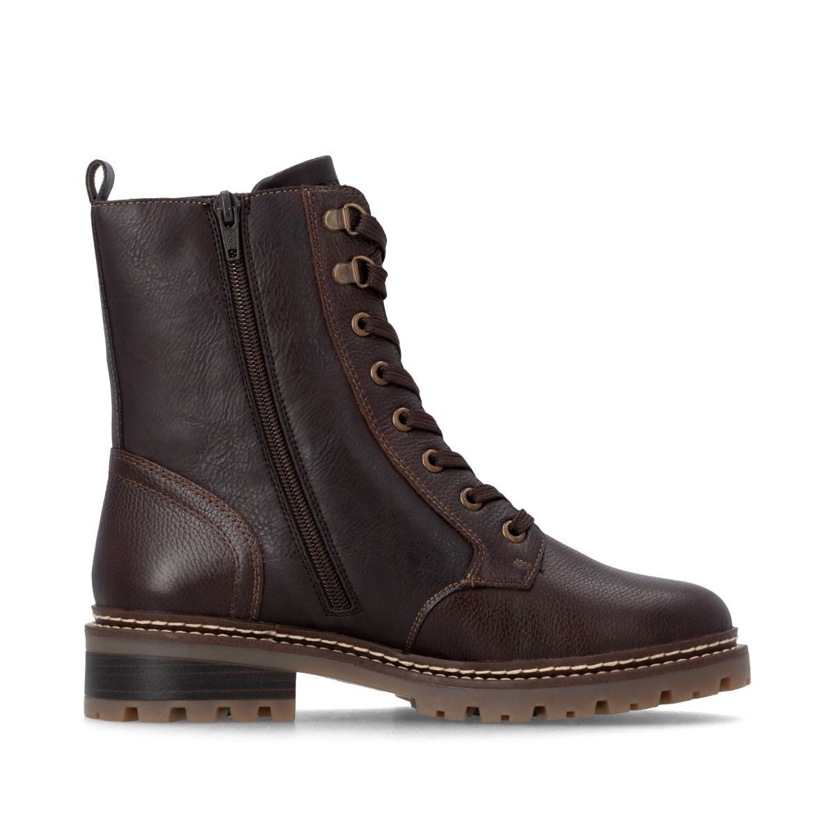 Remonte D0B84 Women's Mid Height Boot - Brown