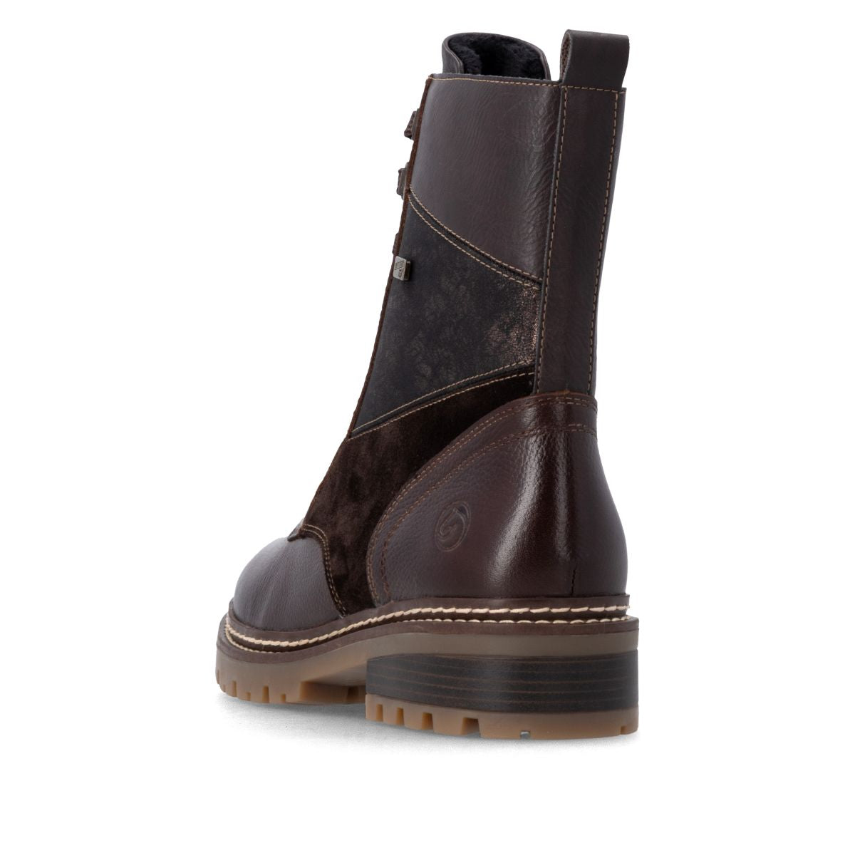 Remonte D0B84 Women's Mid Height Boot - Brown