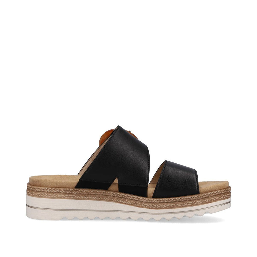 Remonte D0Q51 Women's Mule Sandals in Black
