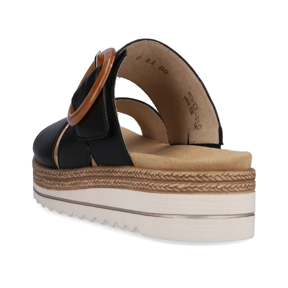 Remonte D0Q51 Women's Mule Sandals in Black