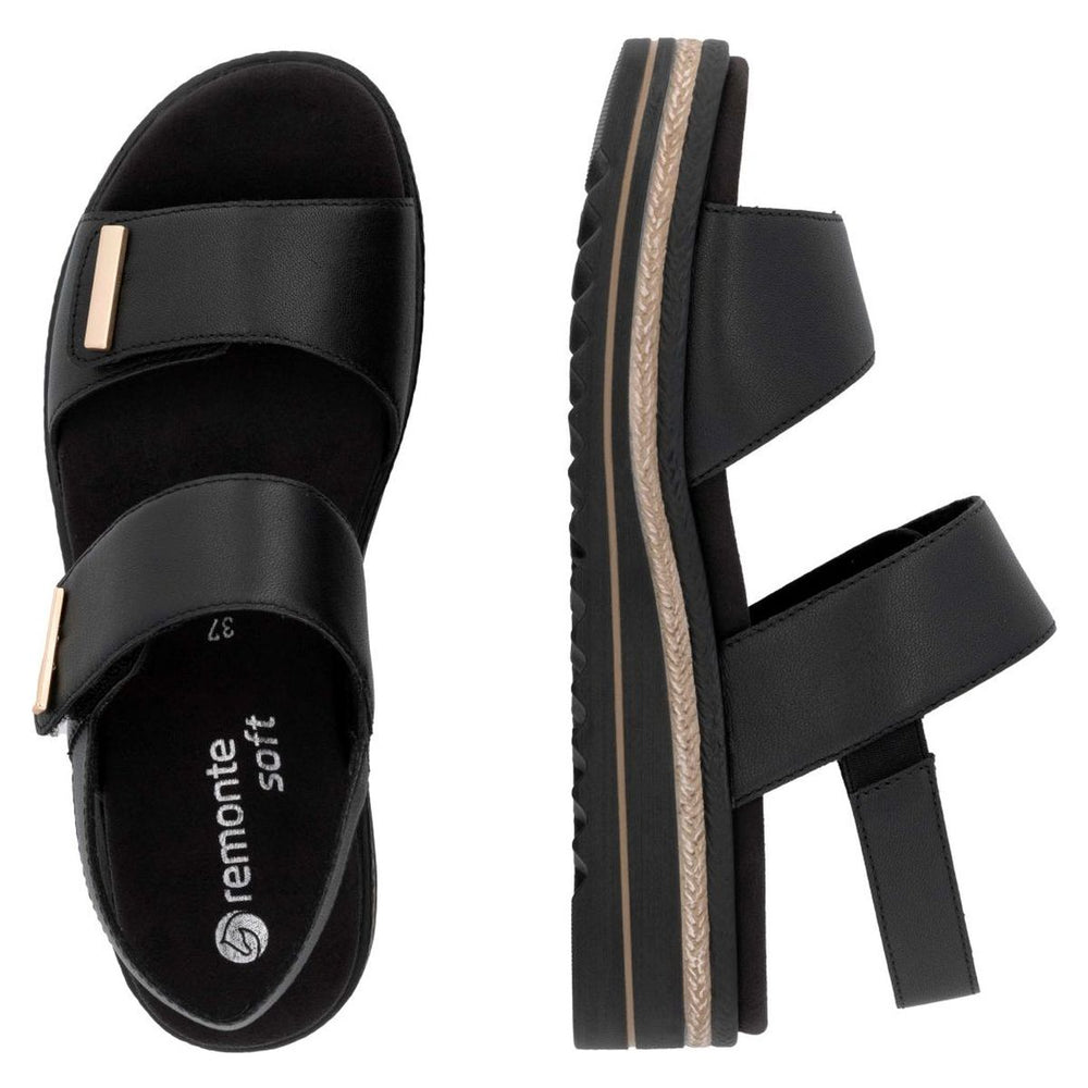Remonte D0Q59 Women's Sandals in Black