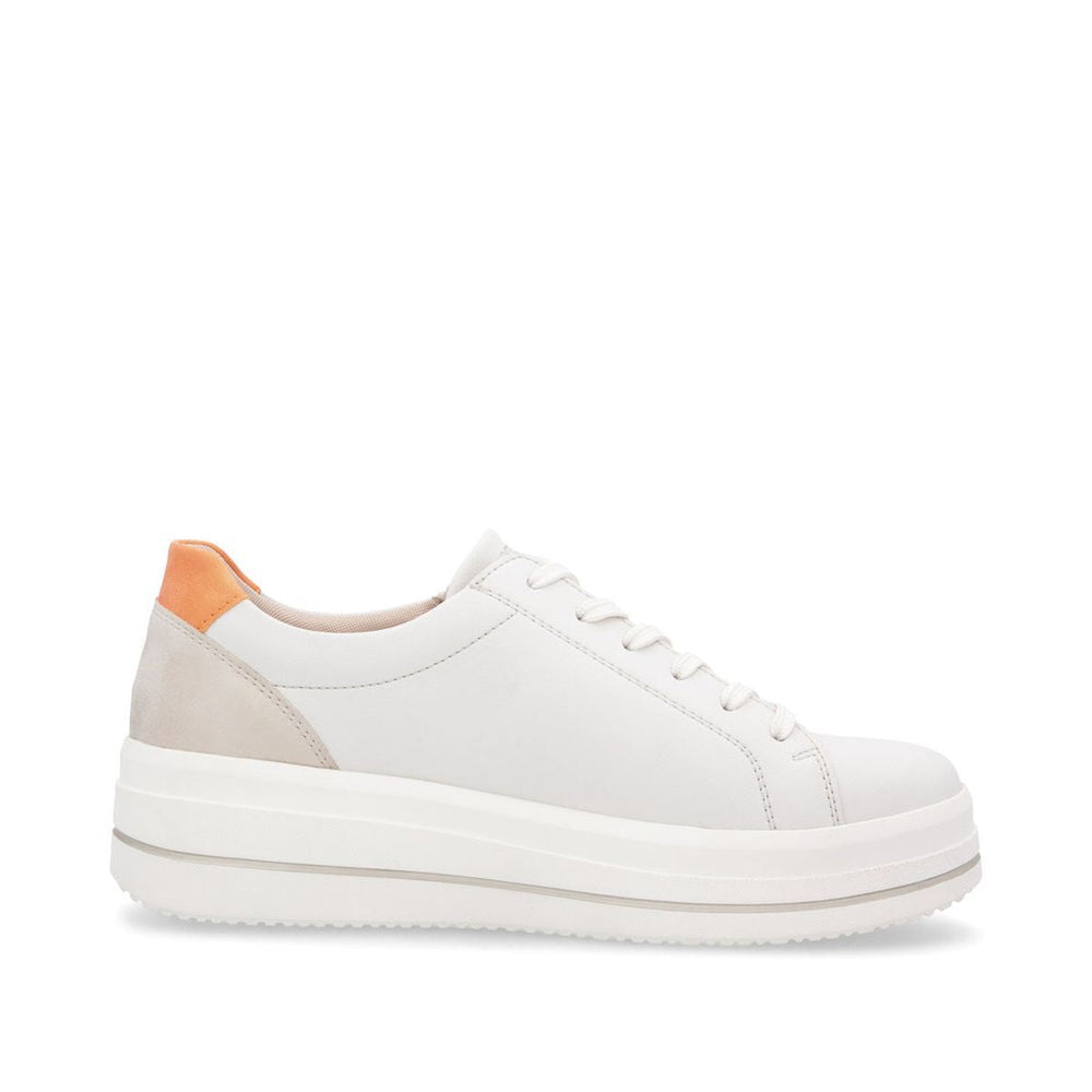 Remonte D1C01 Women's Real Leather Shoes in White