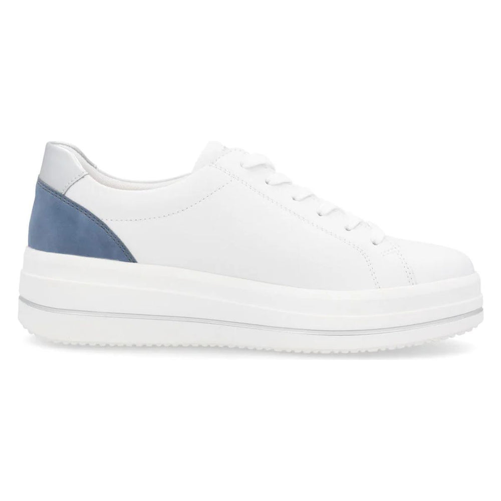 Remonte D1C01 Women's Real Leather Shoes in Blue