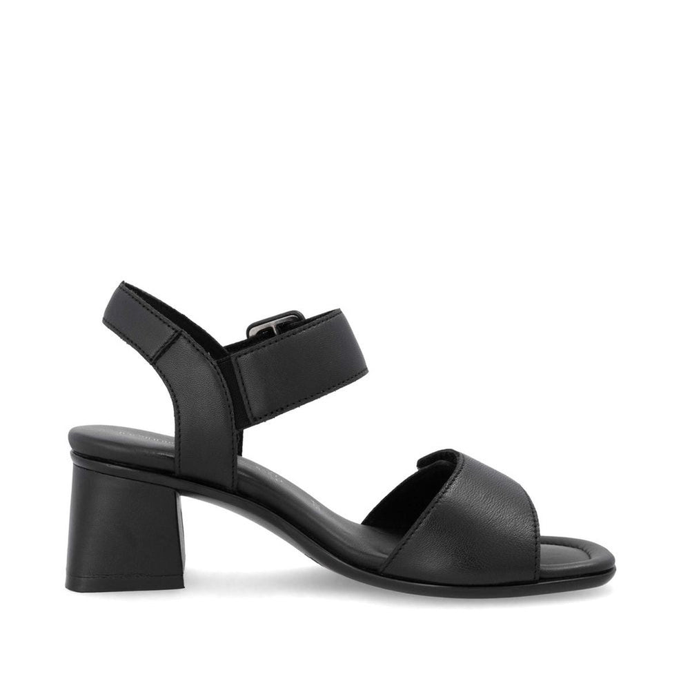 Remonte D1K51 Women's Strap Heel Sandals in Black
