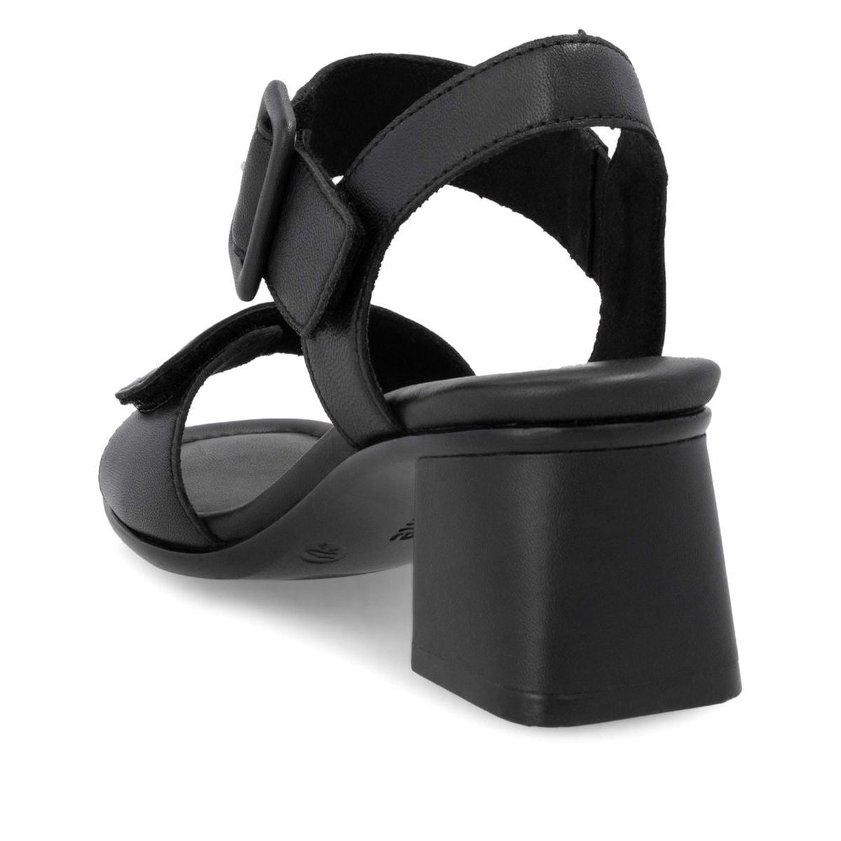 Remonte D1K51 Women's Strap Heel Sandals in Black