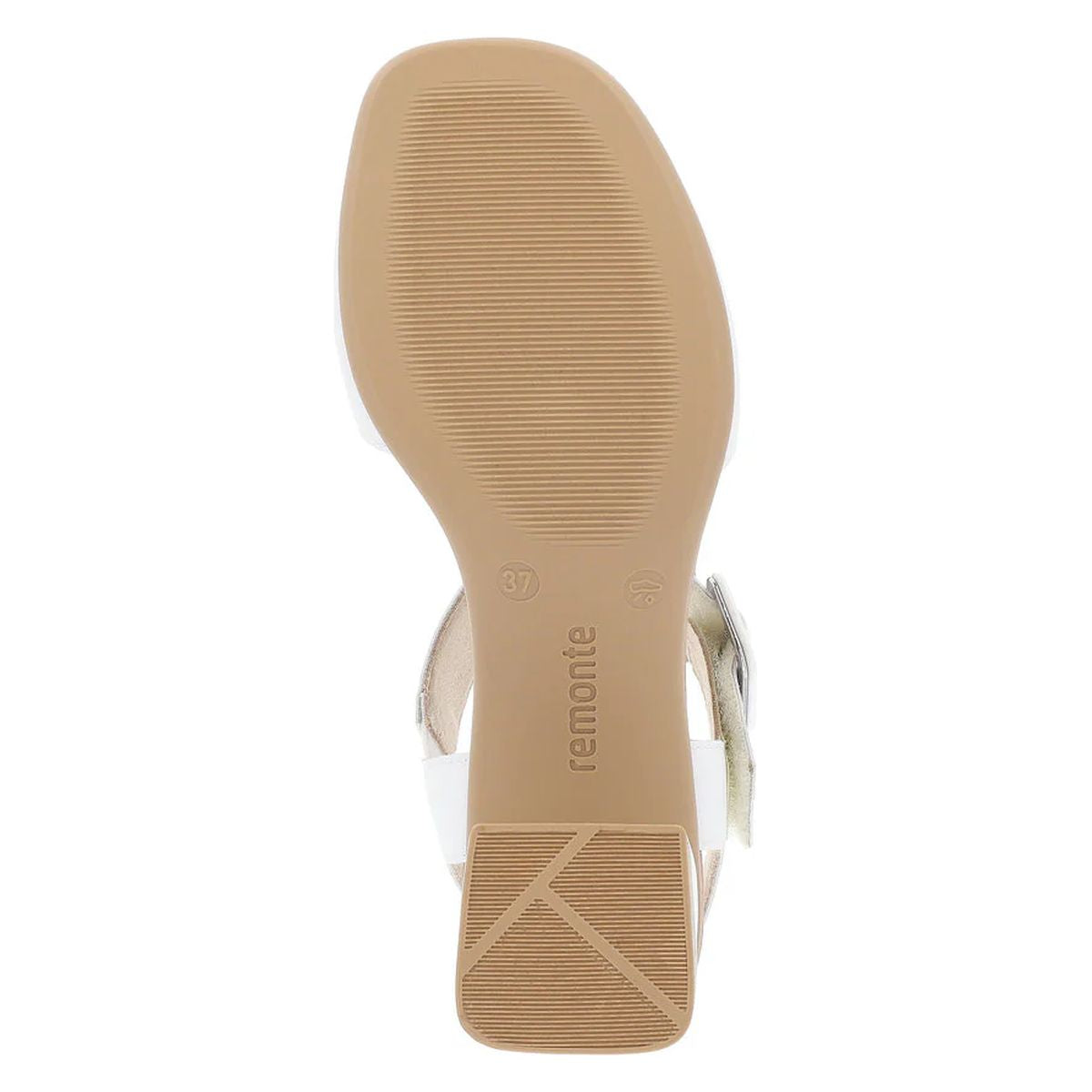 Remonte D1K51 Women's Strap Heel Sandals in White