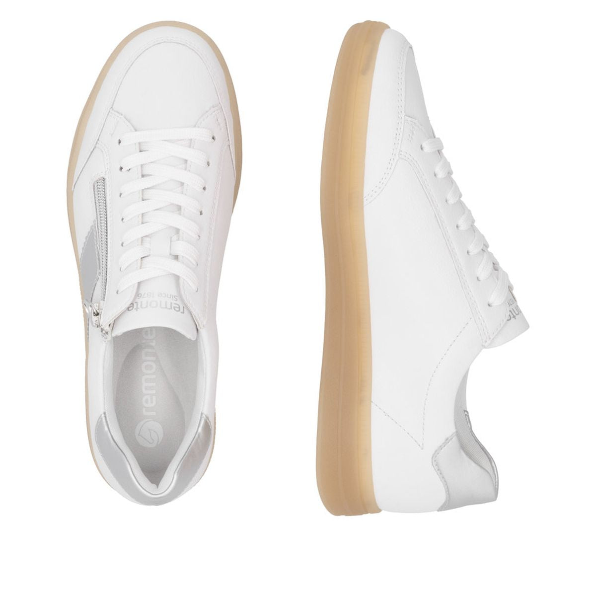 Remonte D2C02 Women's  Side Zip Sneaker