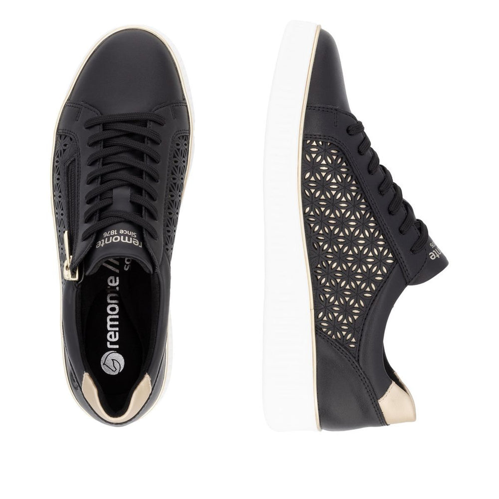 Remonte D2E00 Women's Side Zip Sneaker