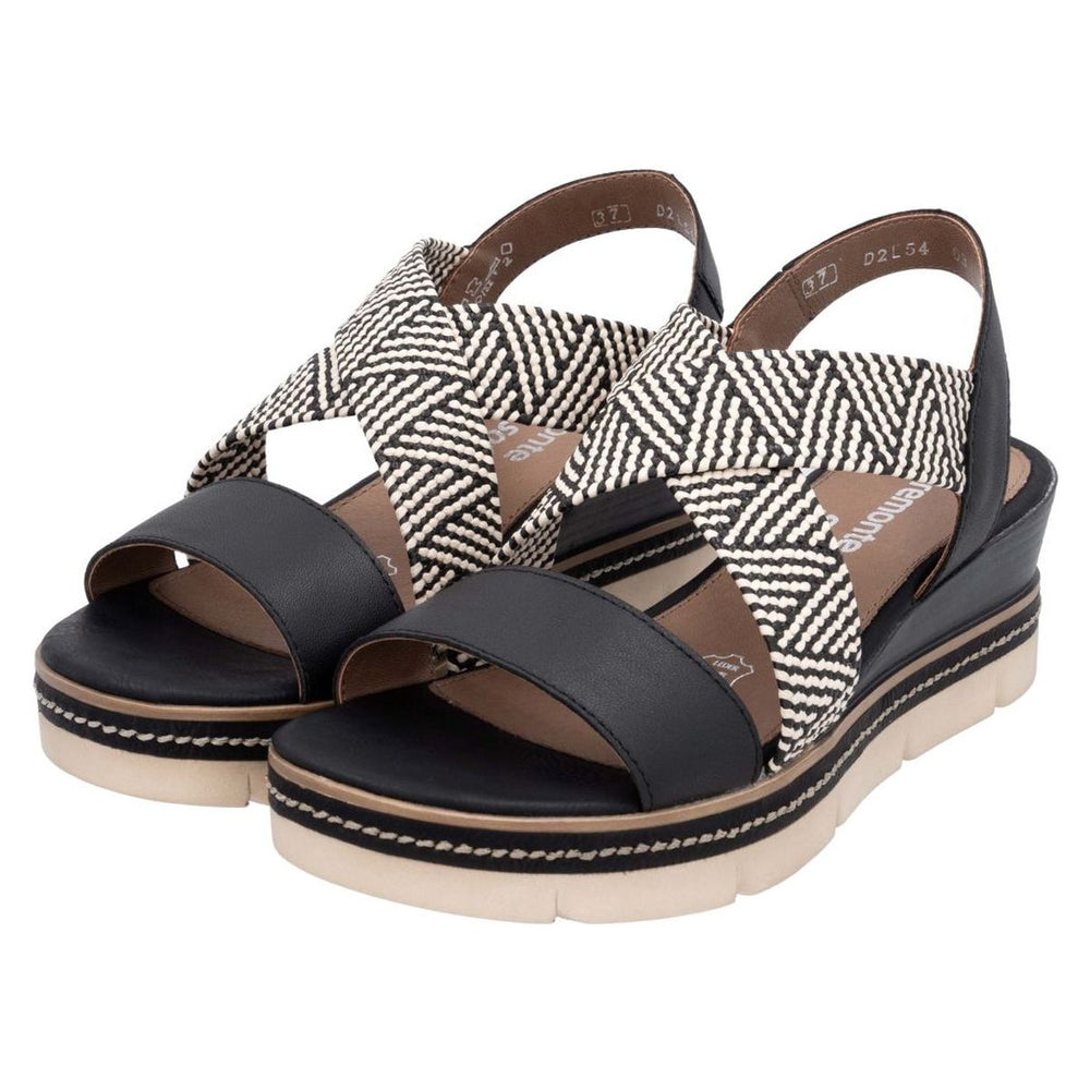 Remonte D2L54 Women's Sandals in Black