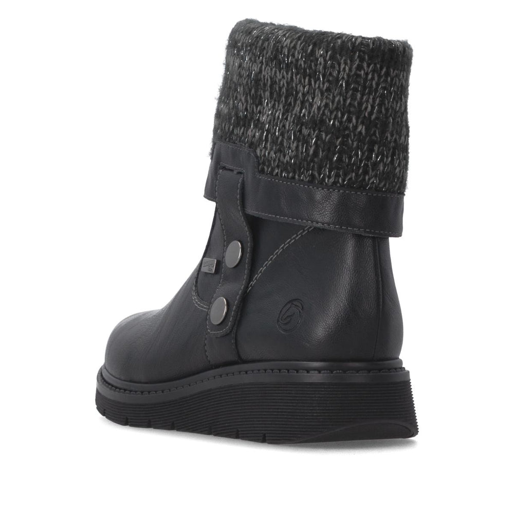 Remonte D3976 Women's Winter Boot – Black