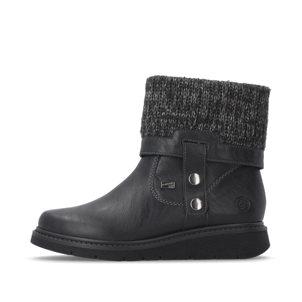 Remonte D3976 Women's Winter Boot – Black