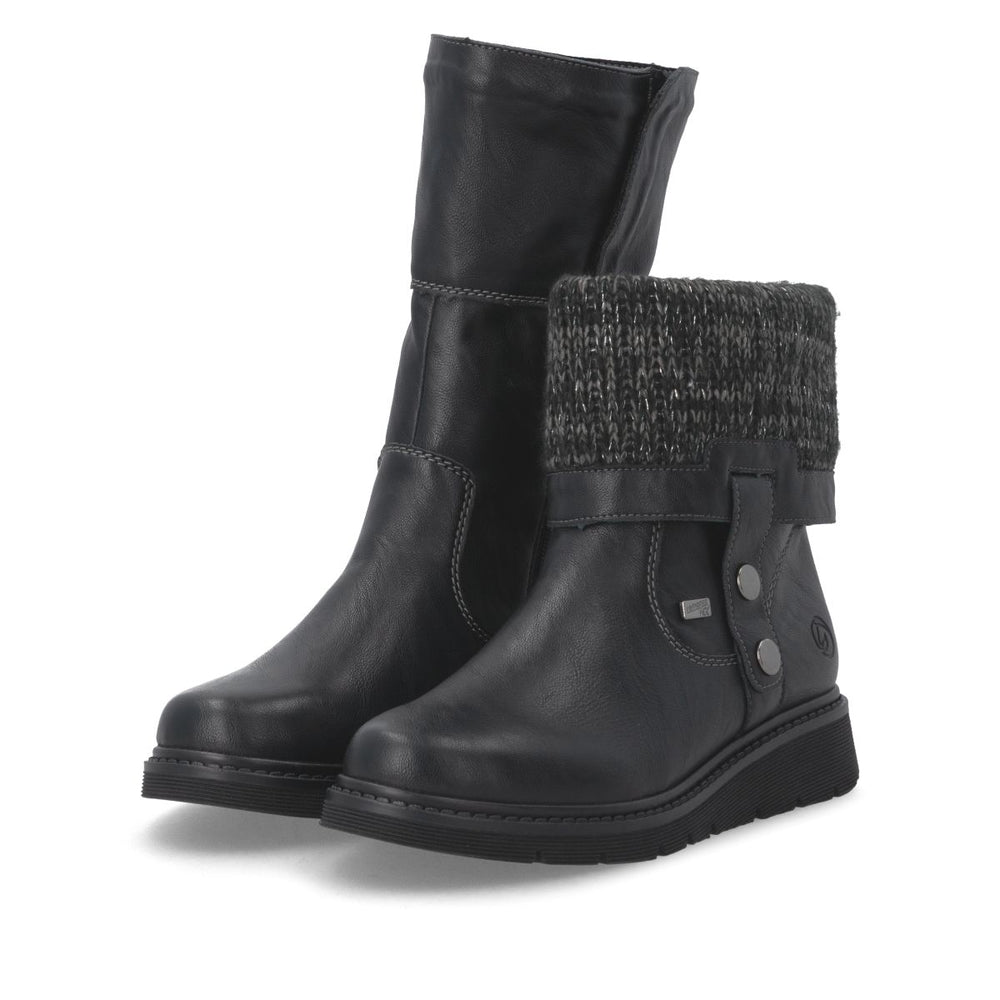 Remonte D3976 Women's Winter Boot – Black