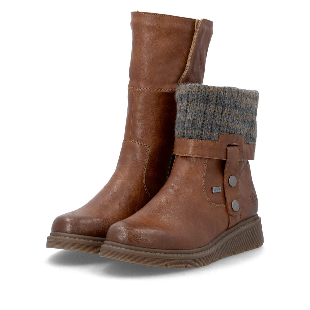 Remonte D3976 Women's Winter Boot – Tan