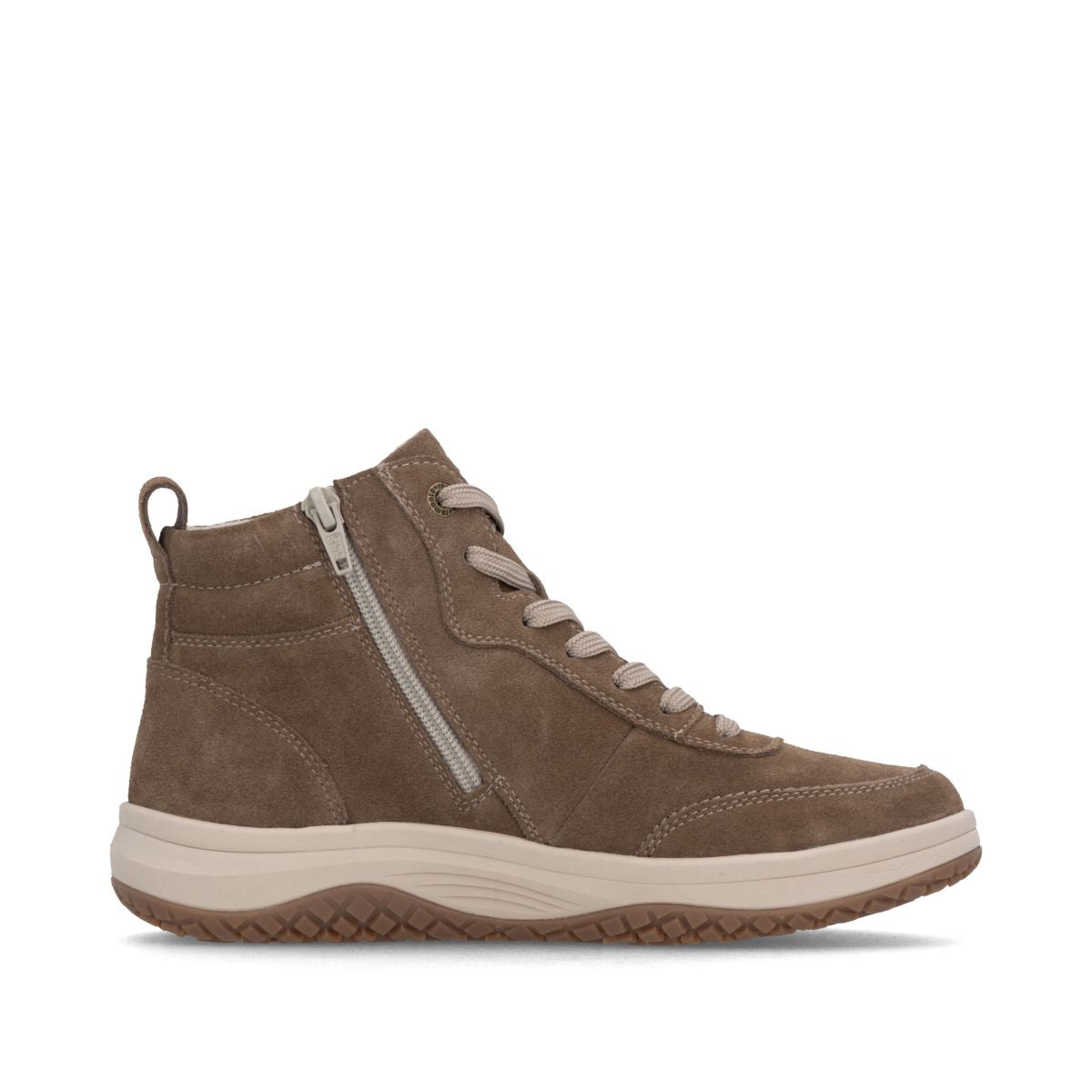 Remonte D3Q70 Women's Lace Zip Boot – Brown