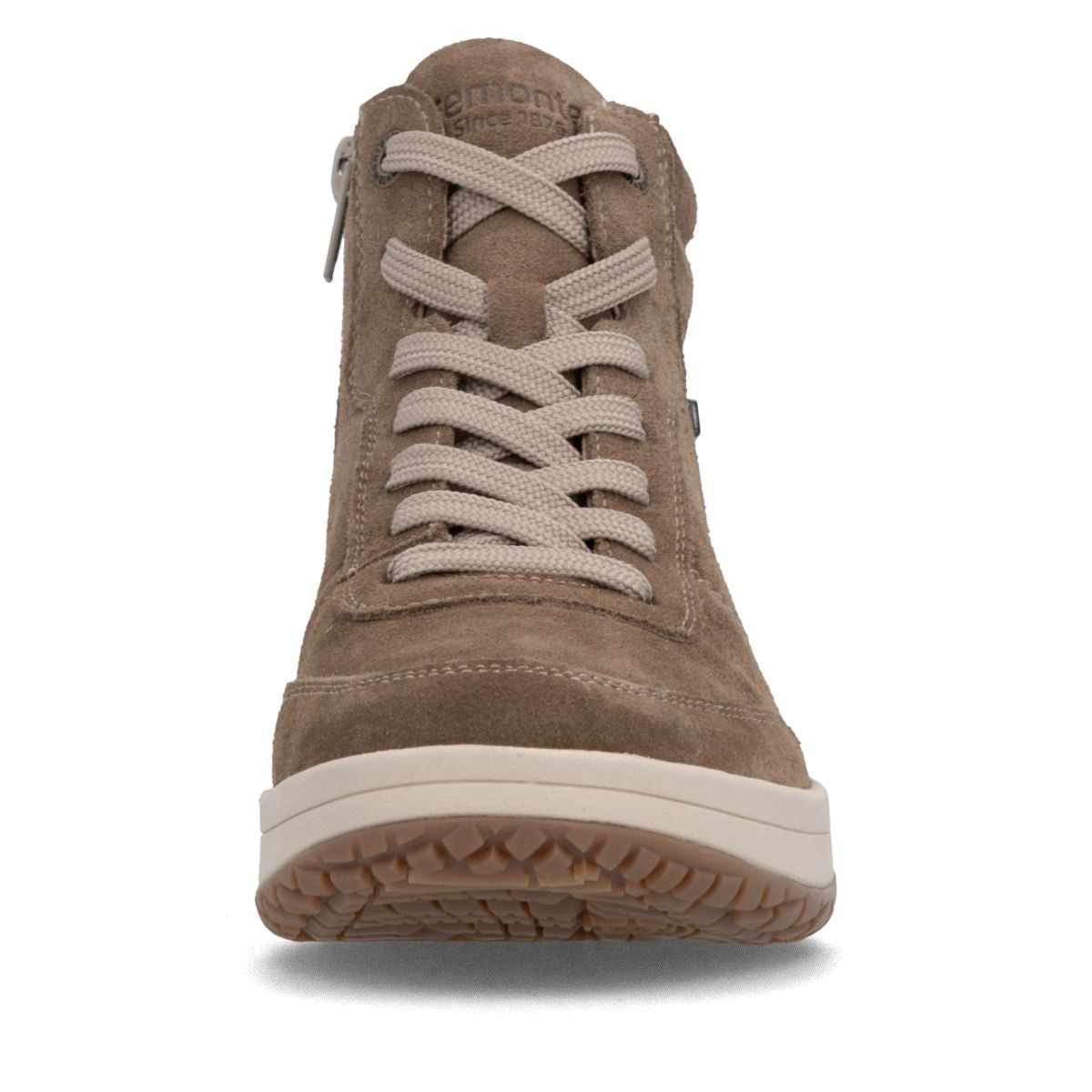 Remonte D3Q70 Women's Lace Zip Boot – Brown