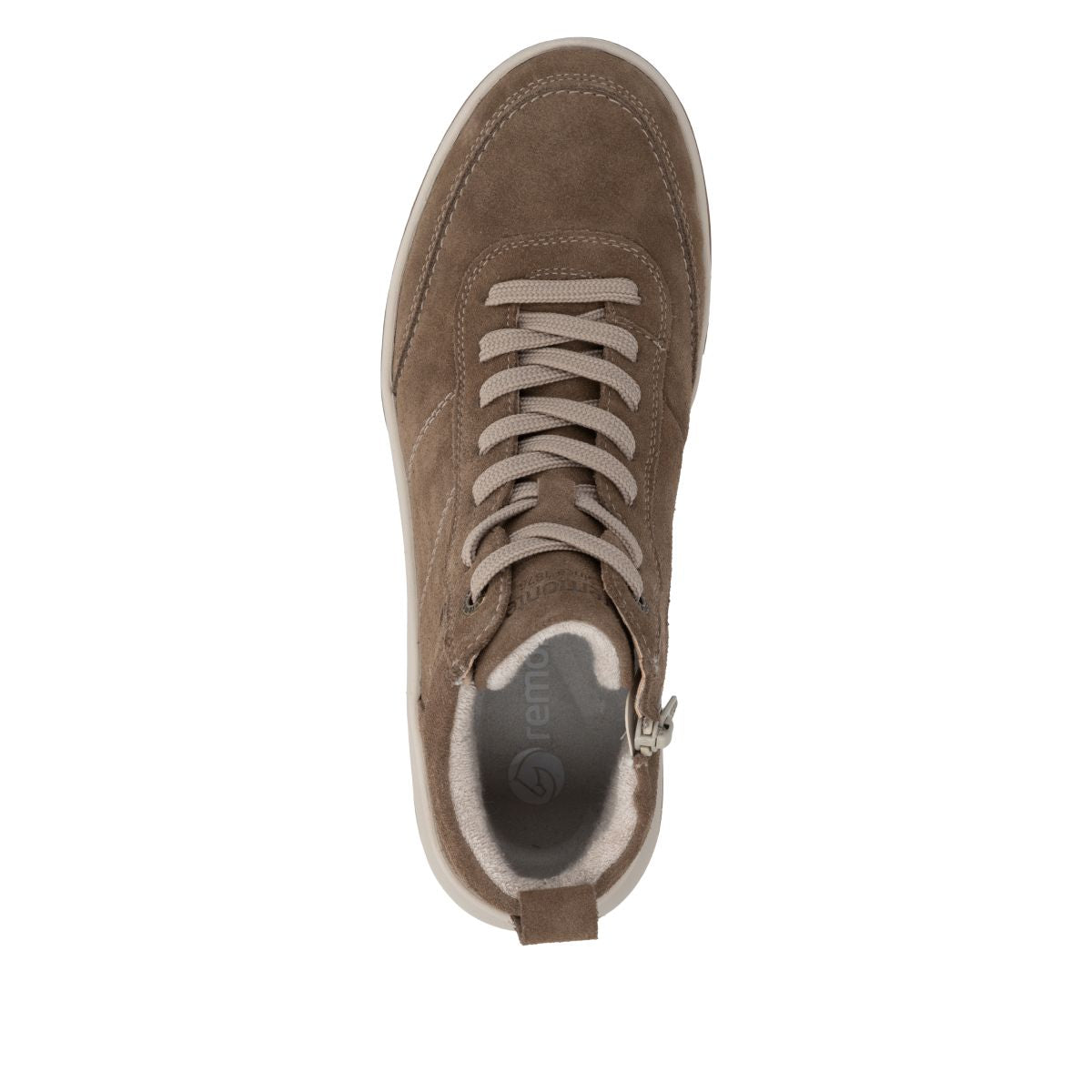 Remonte D3Q70 Women's Lace Zip Boot – Brown