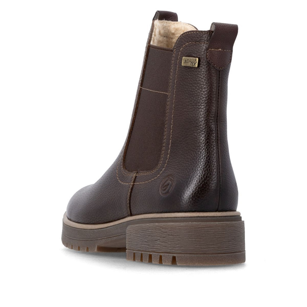 Remonte D3W73 Women's Chelsea Boot – Brown
