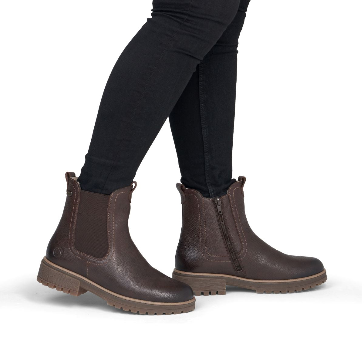 Remonte D3W73 Women's Chelsea Boot – Brown