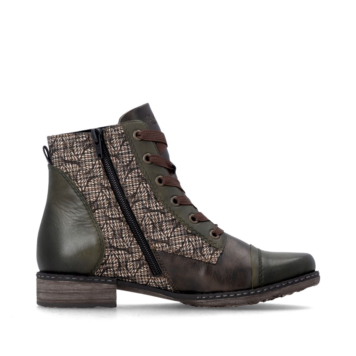 Remonte D4381 Women's Mid Height Boot - Black