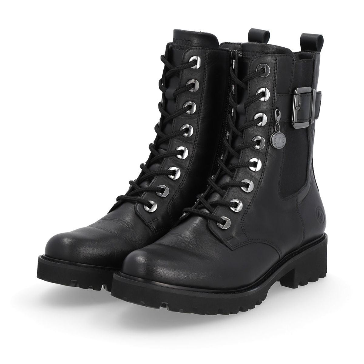 Remonte D8668 Women's Black Biker Boots