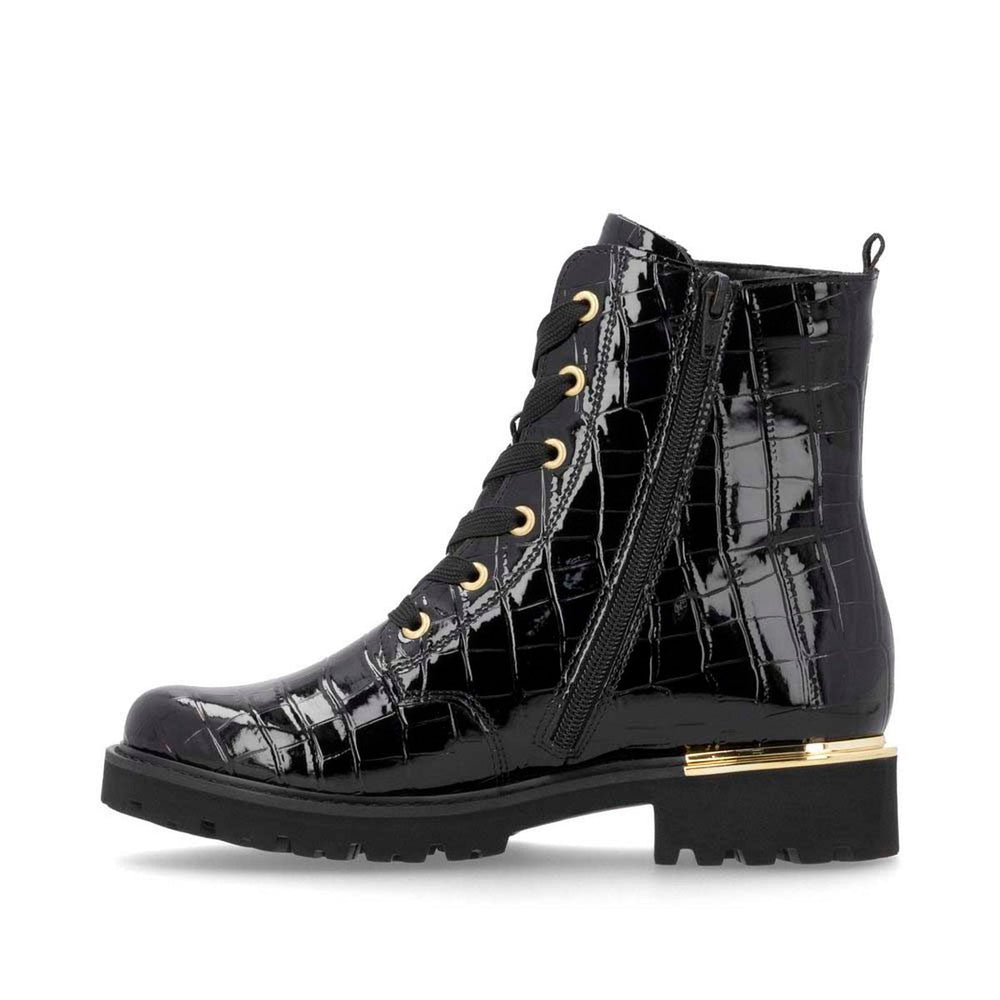 Remonte D8683 Patent Women's Ankle Boots