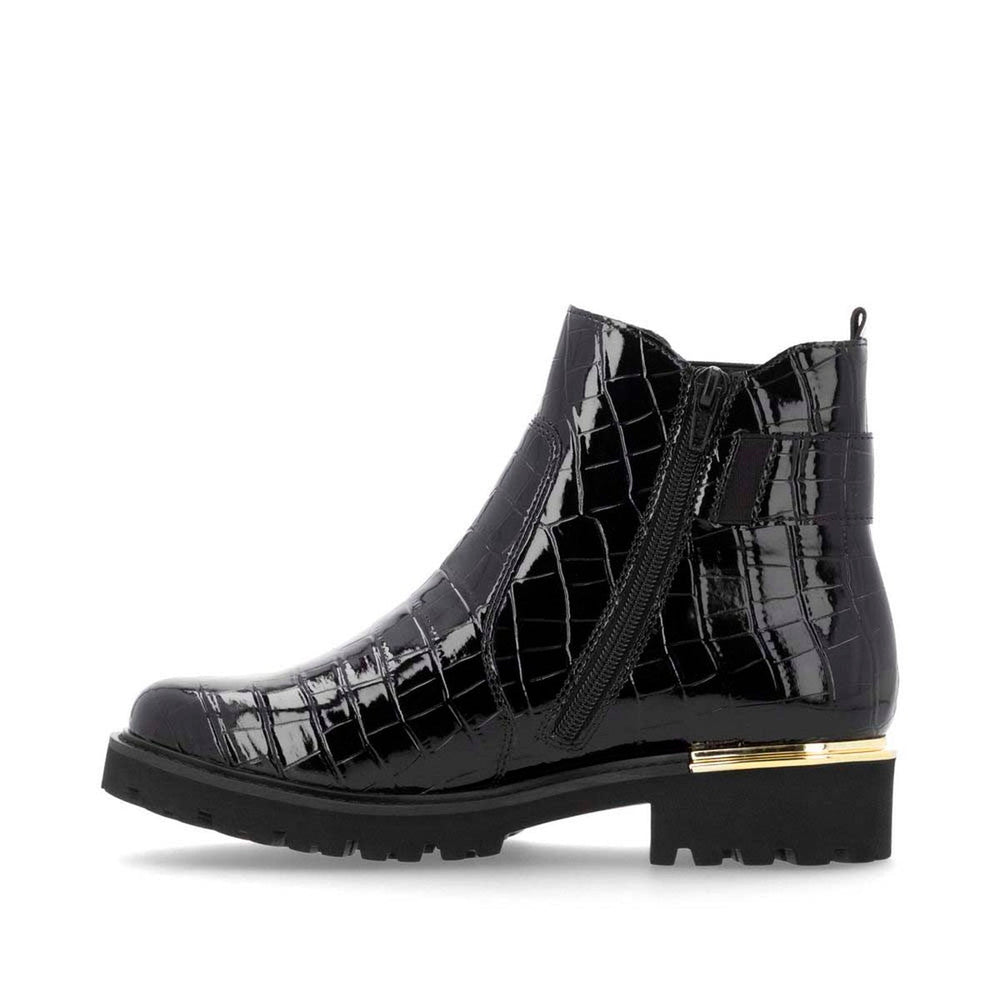 Remonte D8684 Women's Patent Ankle Boots