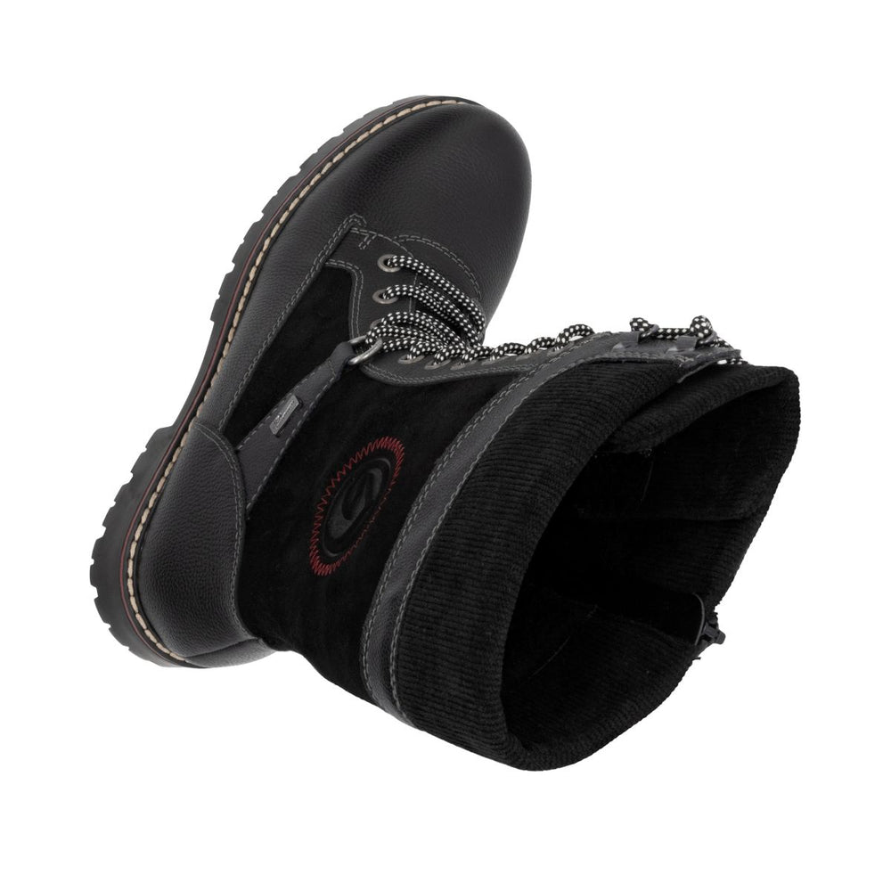 Remonte D9380 Women's High Grip Boot – Black