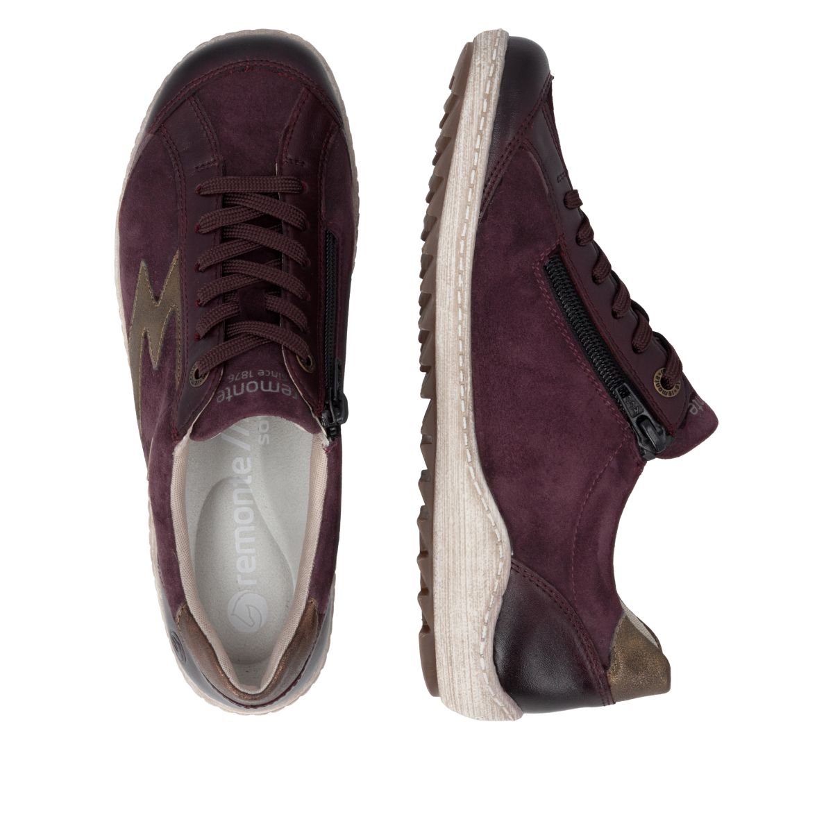 Remonte R1443 Women's Lace Zip Shoe – Ceresa
