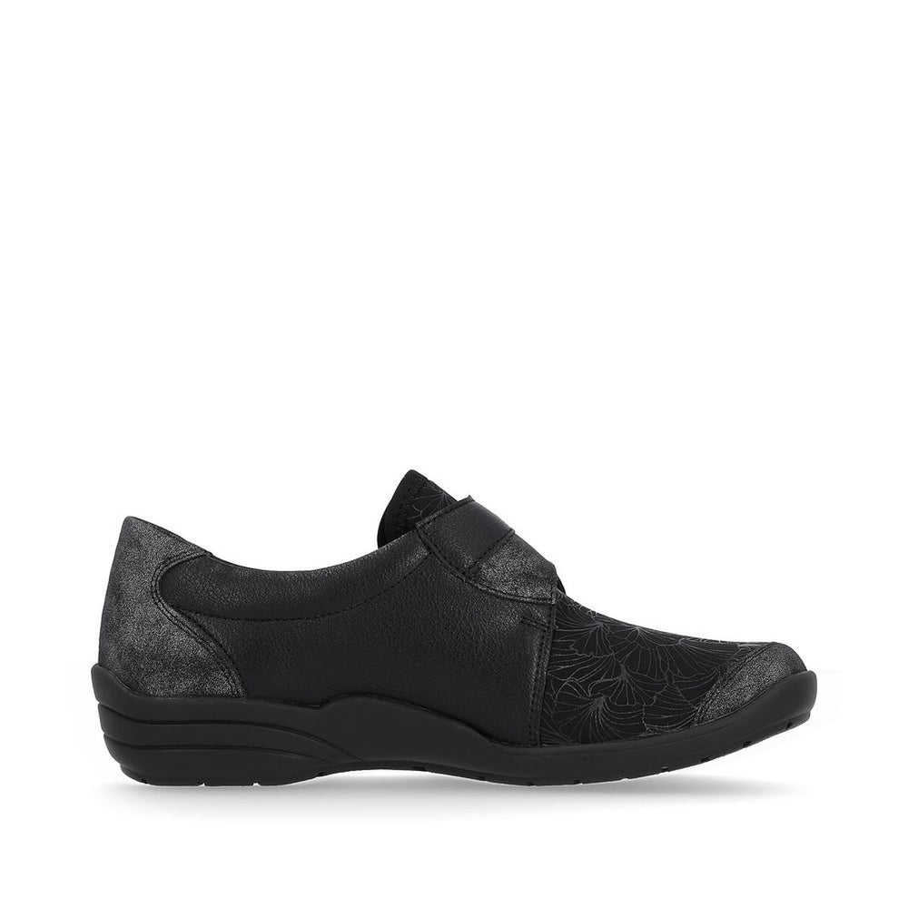 Remonte R7600 Women's Slip On Shoe in Black