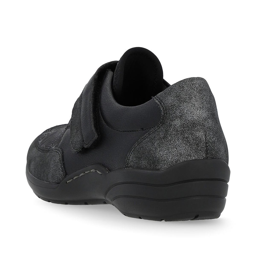 Remonte R7600 Women's Slip On Shoe in Black